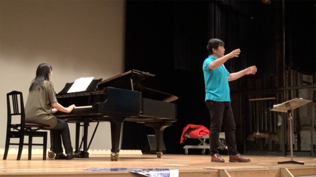 柳田先生の全体練習