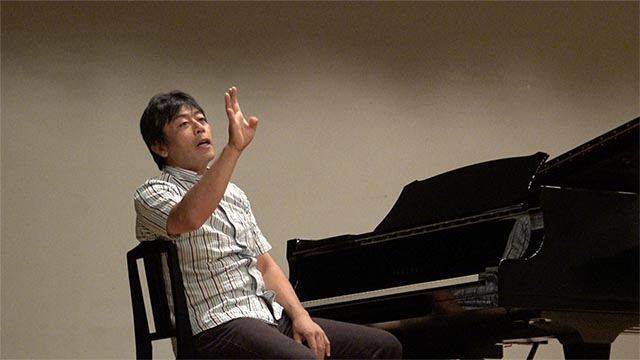 柳田先生の発声練習