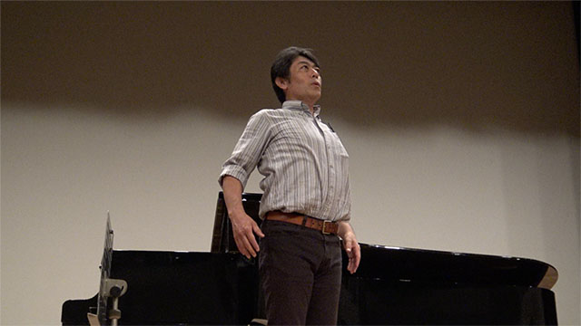 柳田先生の発声練習