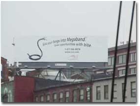 ボストン市内の同じ広告