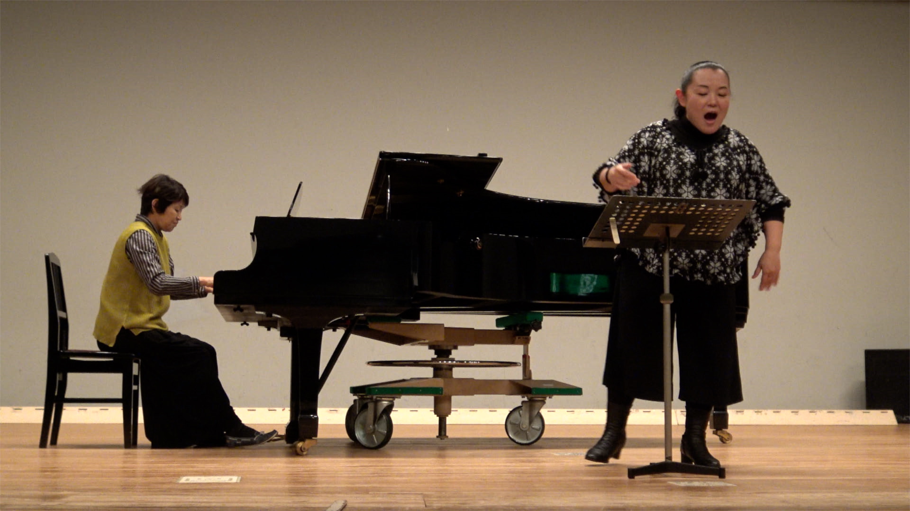 國友先生の「合唱幻想曲」の指導