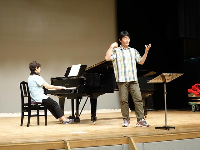 夏休み前の練習