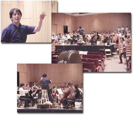 延岡フィルのリハーサル