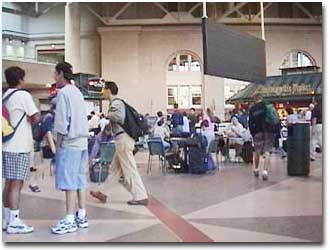 ボストンサウスステーション駅構内