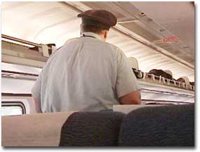 アムトラックの車掌さん