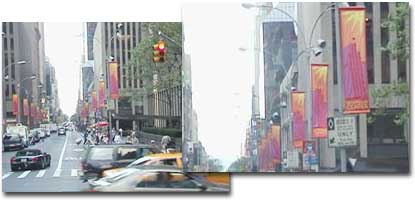 車中からの景色