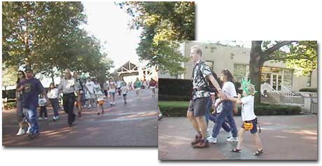 リバティアイランド上陸