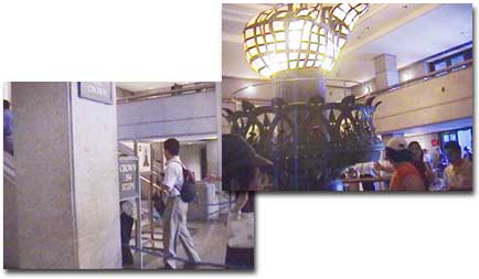 自由の女神像の中