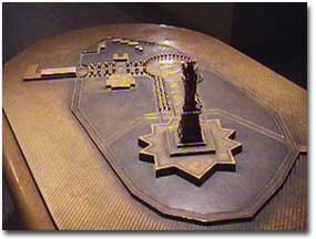 自由の女神像の模型