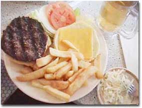 レストランの料理