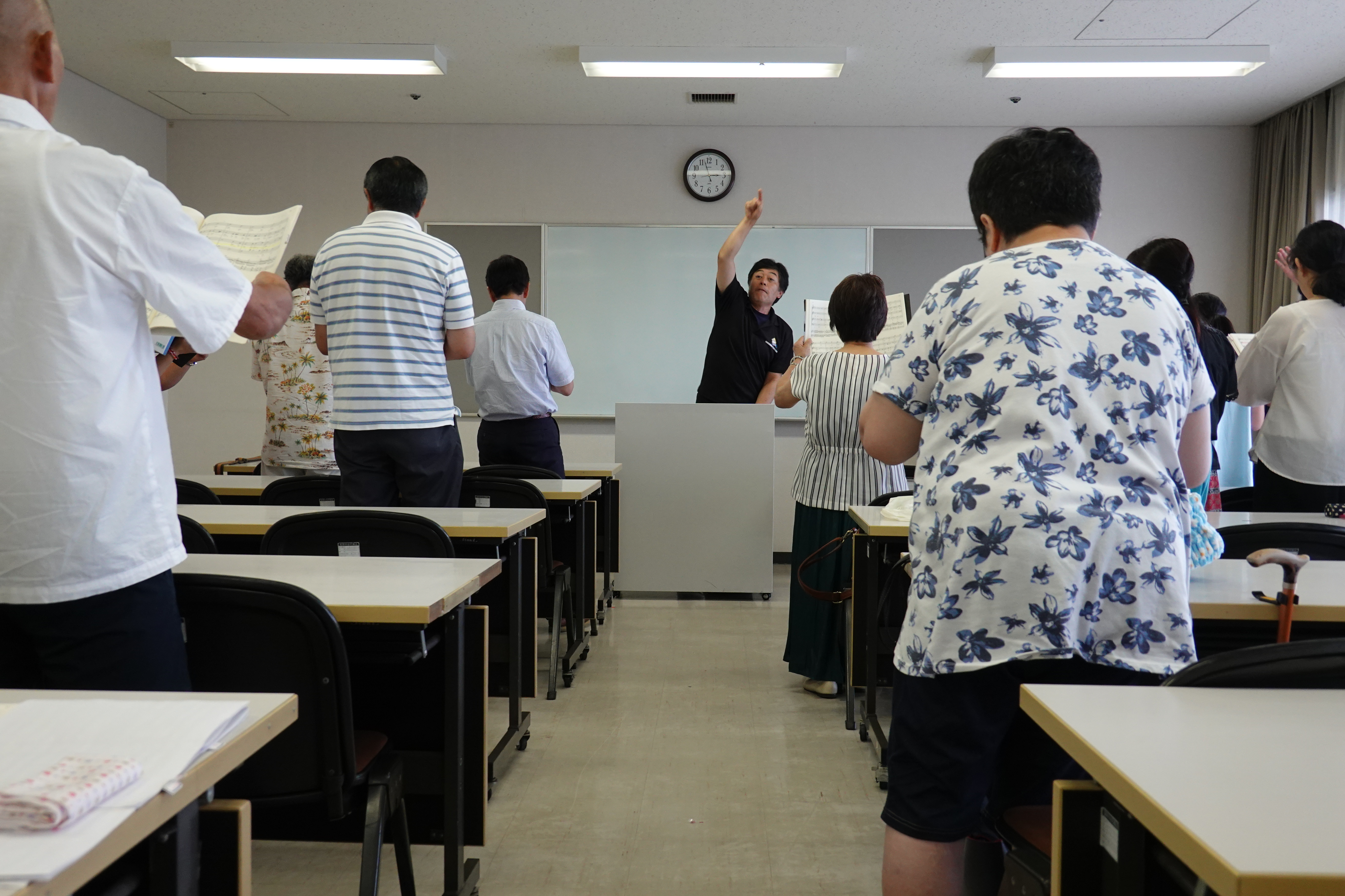 柳田先生の練習