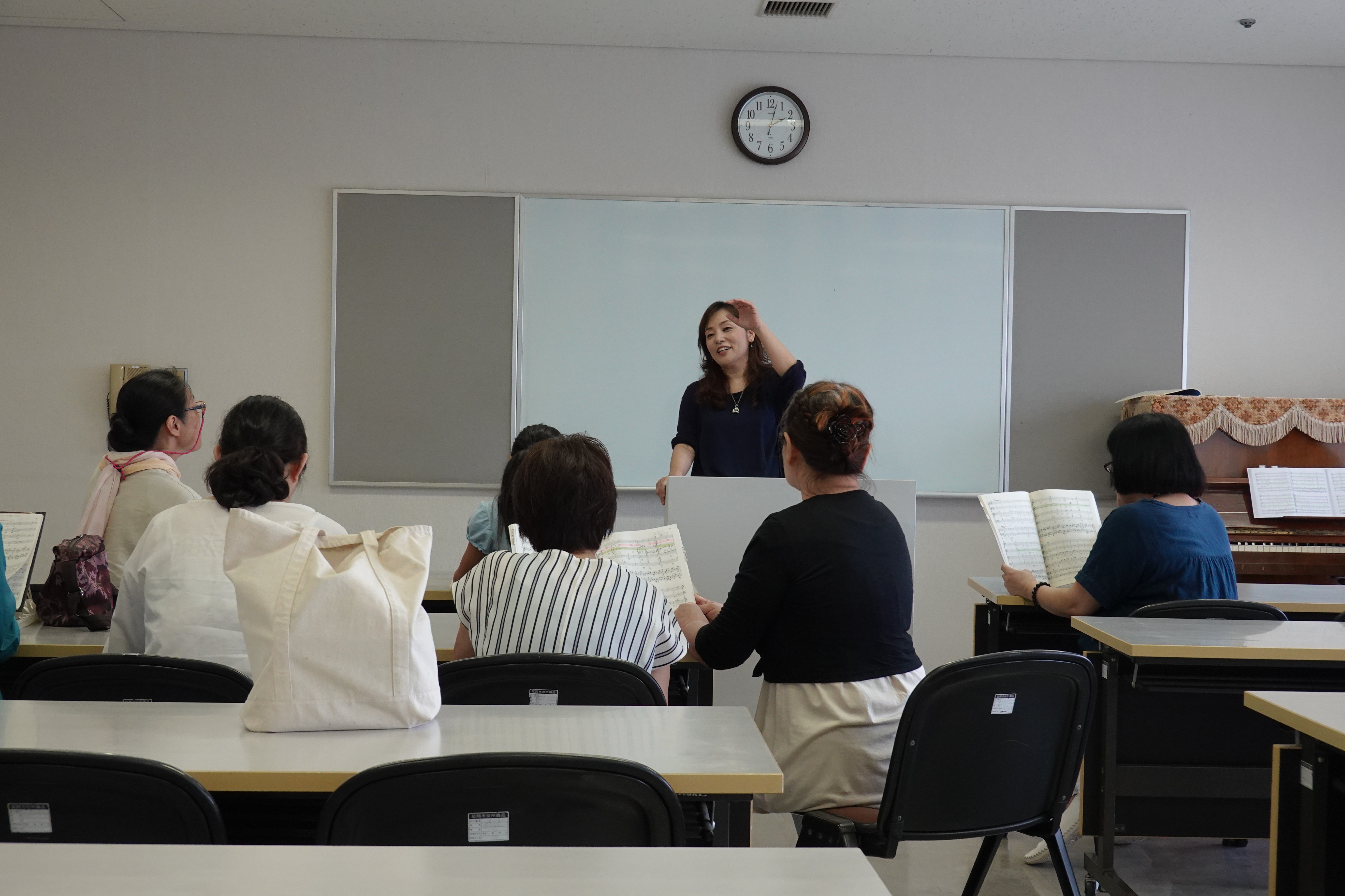 アルトの練習風景