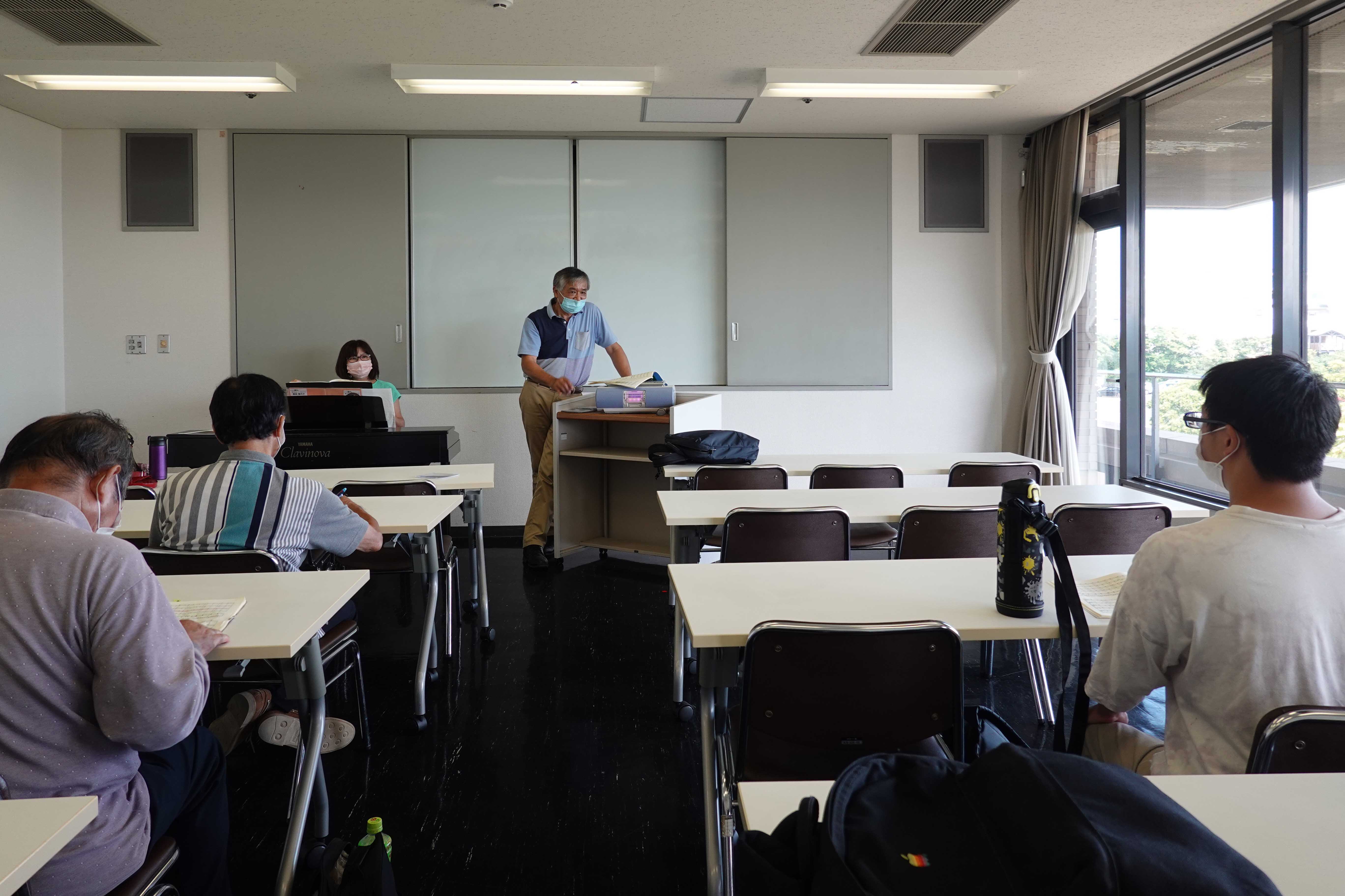 男性パートの練習