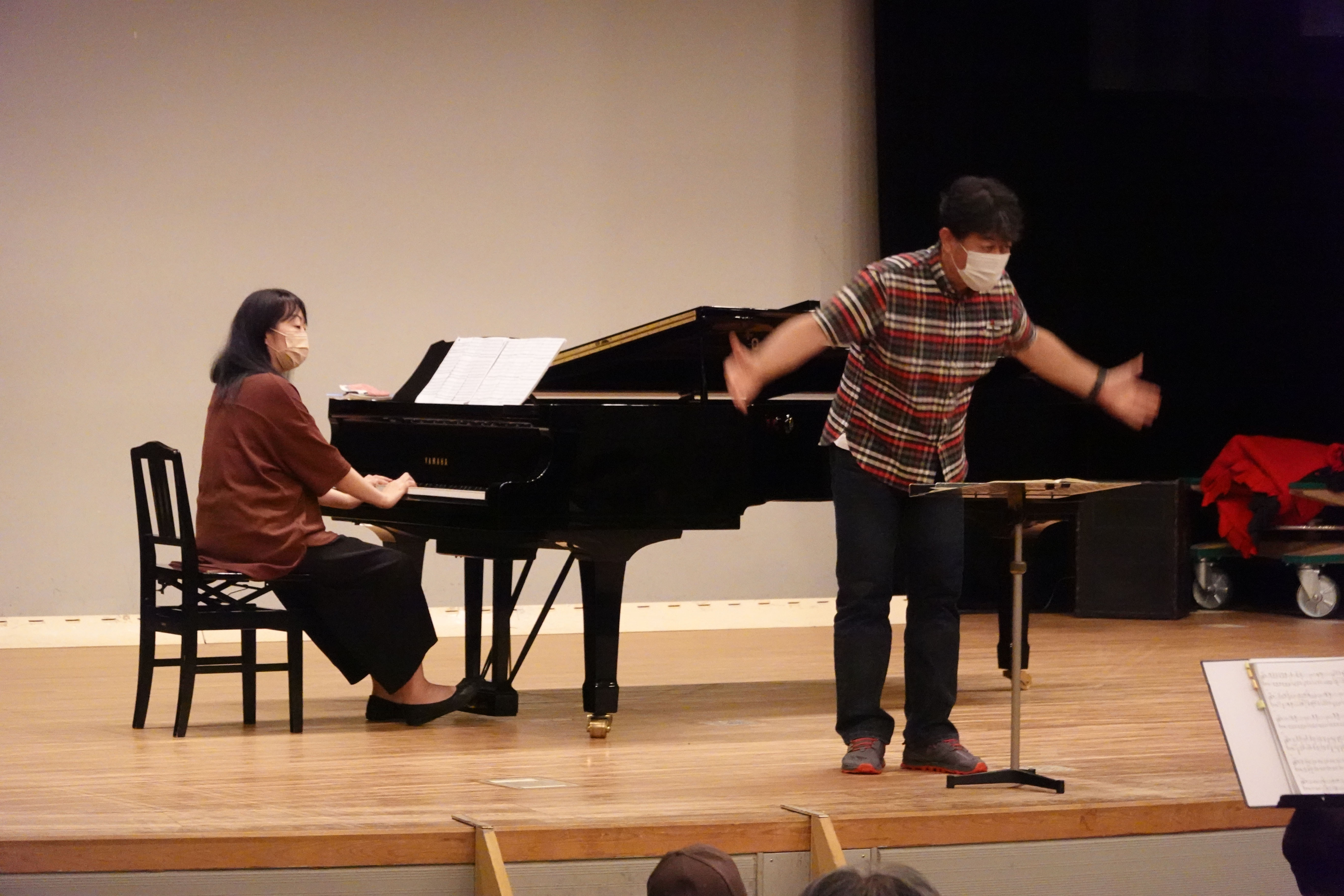 柳田先生の全体始動